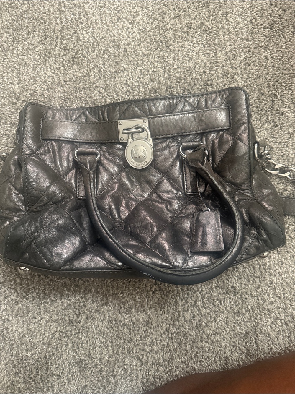 Michael Kors Quilted Hamilton Bag